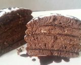 Foto langkah ke 10 dari resep Pancake Montok Dobel Chocholate.
