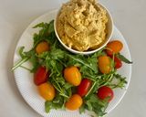 A picture of step 3 of Healthy & easy chicken pate (or salad) #dairyfree #glutenfree #lowcalorie.
