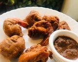 A picture of step 4 of Prawn Pakora.