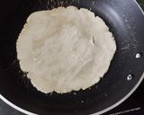 A picture of step 5 of Jowar bhakri with Cauliflower Sabji.