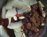 Sweet and sour raw papaya pickle recipe step 2 photo