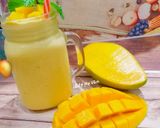 Hình bước làm 4 của món Mango Smoothies (Sinh tố xoài)
