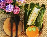 Foto langkah ke 8 dari resep Otak-otak tenggiri + sambal kacang.