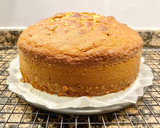 Foto del paso 6 de la receta: Tarta con crema pastelera de turrón