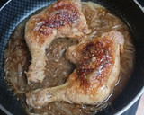 Foto del paso 2 de la receta: Cuarto de pollo asado en sartén