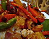 A picture of step 8 of Potato and veggies.