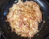 Káposztás-baconos-cottage cheese-el töltött Byrek recept fázis 2 fotója