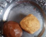 A picture of step 2 of Cornflakes biscuit pastry cake.