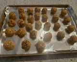 A picture of step 5 of No Bake Energy Bites.