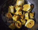 A picture of step 4 of Cabbage Patra.