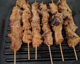 A picture of step 4 of SATE AYAM (CHICKEN SATAY).