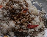 Foto langkah ke 3 dari resep Nasi Goreng Sapi.
