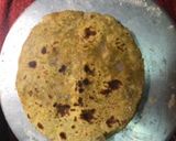 A picture of step 5 of Multigrain sprout paneer grilled wrap.