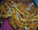 Foto langkah ke 6 dari resep Ayam Saus Wortel Asam Manis Pedas.