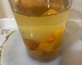 A picture of step 2 of Fig and raisens drink 🍷sugar free.