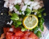 A picture of step 3 of Sprouts Chickpeas Salad Chaat Recipe.