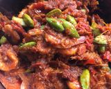 Foto langkah ke 6 dari resep Udang petai balado.