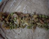 A picture of step 4 of Multigrain Veg roll.