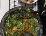 Foto langkah ke 3 dari resep Cumi Asin Sambal Ijo Ala Teh Ica.