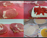 Foto del paso 1 de la receta: San Jacobos de lomo con queso y pimientos