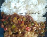 Foto langkah ke 9 dari resep Nasi Kari Jepang + Katsu.