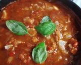 Foto del paso 3 de la receta: Saquitos de cangrejo y ricota en salsa de langostinos y albahaca