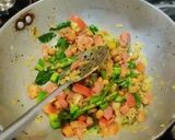 A picture of step 1 of Vegetable upma.