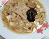 Foto del paso 3 de la receta: 347. Sopa miso con noodles, setas japonesas y tofu