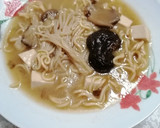 Foto del paso 3 de la receta: 347. Sopa miso con noodles, setas japonesas y tofu
