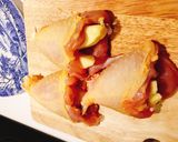Hình bước làm 2 của món Đùi gà sốt táo (pome hoặc lê)