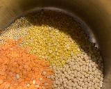 A picture of step 2 of Proso millet mini dosa.