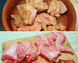 Foto del paso 1 de la receta: Fideos a la cazuela con conejo