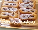 Foto del passaggio 6 della ricetta Maschere di Carnevale di sfoglia con crema alle nocciole con zucchero a velo fatto in casa 🏡👩‍🍳❤️🎭🎭🎭🎭