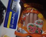 Foto langkah ke 1 dari resep Spaghetti Aglio Olio sosis,chicken nugget.