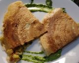 A picture of step 5 of Masala Dosa.