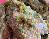 Foto langkah ke 5 dari resep Ikan Goreng Sambal Ijo Pedas Dower.