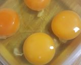 A picture of step 1 of Vegetable fried rice.