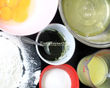 Foto langkah ke 1 dari resep Ogura Cake Green Tea Selembut Kapas.
