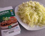 Foto del paso 1 de la receta: Calabacín con verduras y seitán