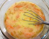 Foto langkah ke 2 dari resep Stim telur,wortel dan udang rebon.