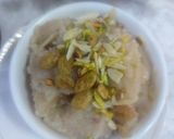 A picture of step 3 of Semolina dry fruit halwa.