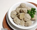 Foto langkah ke 6 dari resep Bakso Seitan/Bakso Vegan.