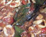 Foto langkah ke 3 dari resep Cumi pedas manis.