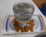 A picture of step 4 of Almond 🍸 drink with chia seed.