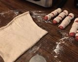 A picture of step 3 of Air Fried Mummies.