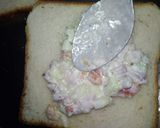 A picture of step 2 of Malai sandwiches.
