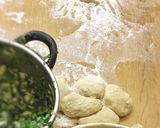 Φωτογραφία βήματος 3 της συνταγής Χορτόπιτα με χειροποίητο φύλλο χωρίς τυρί 👩‍🍳🪴