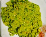 A picture of step 3 of Mix dal peas stuffed uttapam.