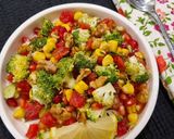 عکس مرحله 1 از دستور سالاد بروکلی و انار