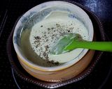 A picture of step 2 of Rasmalai Chocolate Shorts.